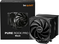Be quiet! Pure Rock 3 Pro Black – tiho dvostolpno hlajenje CPU 120 mm