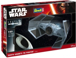 Komplet modela TIE Fighterja Dartha Vaderja 1:121 – REVELL STAR WARS