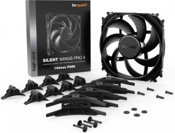 Be quiet! Silent Wings Pro 4 140 mm PWM – tih in zmogljiv ventilator