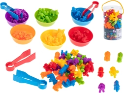 Montessori izobraževalna igra za učenje štetja – Safari živali