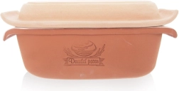 Keramični pekač za kruh s pokrovom 33 cm