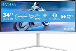Ukrivljen 34" igralni monitor VA 180 Hz z Ambiglow
