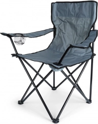 Zložljiv turistični stol z držalom za pijačo VILDE