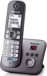 Panasonic brezžični telefon z AB KX-TG6821 siv