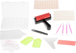 Komplet dodatkov za Diamond Painting, 32 kosov