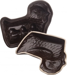 Keramični pekač v obliki piščančka