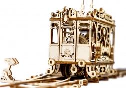 lesene 3D sestavljanke tramvaj s tiri WOODEN CITY (273 delov)