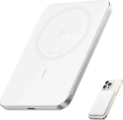 Magnetna powerbanka ANKER Nano 5000 mAh slim bela