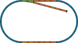 Piko Podlaga za tirne komplete A+B