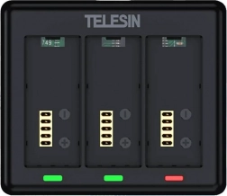 Polnilnik Telesin za 3 baterije GoPro HERO 13