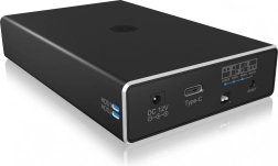 Zunanji RAID box pro 2× 2,5" SATA SSD/HDD z USB‑C 3.2 Gen 2