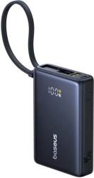 Powerbanka Baseus PicoGo z digitalnim zaslonom 10000 mAh 45 W črna