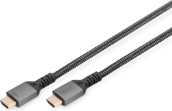 Premium HDMI 2.1 kabel ultra visoke hitrosti 8K 60 Hz, 1 m, črn