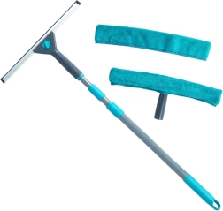 Teleskopski čistilec oken z brisalcem 57–128 cm, 4-delni komplet