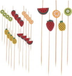 Bambusova zobotrebca za kanapeje 12 cm, 20 kos