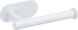 Samolepilno držalo za toaletni papir, belo