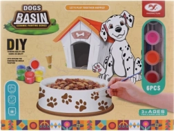 Keramična slikarska skleda za psa