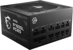 MSI MAG A750GL PCIe 5 750 W 80 Plus Gold popolnoma modularno napajalno napajanje