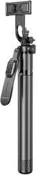 AWEI X56 večnamenska selfie palica s stojalom in Bluetooth daljinskim upravljalnikom