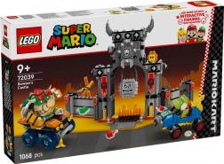 lego super mario mario kart – bowserjev grad dirkalni set