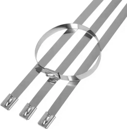 Zatezne pasove iz nerjavečega jekla 100 kos