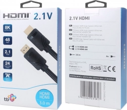Premium HDMI 2.1 kabel 3 m 8K za gamerje