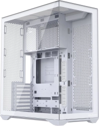 Modecom Volcano Space XL bela full tower računalniška ohišja s kaljenim steklom