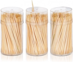 Bambusove zobotrebce 6,5 cm, 3×200 kosov v dozirniku