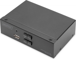 2-portno KVM stikalo DisplayPort 4K 60 Hz z USB in zvokom