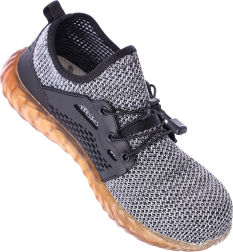 Delovni varnostni čevlji Soft sivi