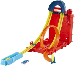 Kaskaderski komplet v kanistru HOT WHEELS Track Builder Unlimited