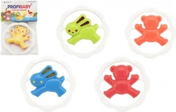 otroški ropotuljica in grizalo krog – medvedek ali zajček