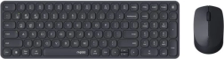Brezžični komplet tipkovnice in miške Rapoo 9310M črna