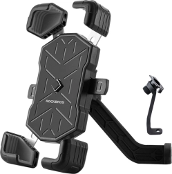 Nosilec za telefon za kolo črno-siv Rockbros