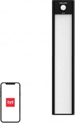 Senzorska LED luč za omaro Yeelight 20 cm, črna, 4000 K