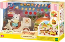 Sylvanian Families mobilna restavracija hamburger s figurico Latte Cat