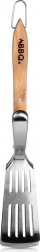 Žar lopatica in prijemalke 2v1 iz nerjavnega jekla 40 cm