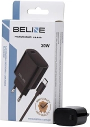 Omrežni polnilec 20 W USB‑C + kabel USB‑C – Bela