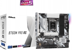 asrock b760m pro rs (s1700, ddr5, dp/hdmi, matx) osnovna plošča