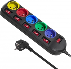 Podaljšek 1,5 m, 5 vtičnic