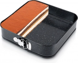 Raztegljiv granitni kvadratni pekač 28 × 28 × 6,8 cm