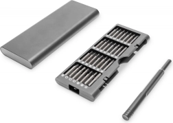Natančen komplet izvijačev 57 v 1 DIGITUS v aluminijastem etuiju