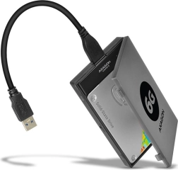 Adapter AXAGON SlimPort 6 USB 3.0 na SATA 6G za hitro priključitev 2,5" SSD/HDD
