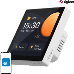 Pametna stenska plošča Sonoff NSPanel Pro za domačo avtomatizacijo – Bela