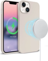 Magnetni ovitek za iPhone 14/13 MagSafe v kamnito bež barvi