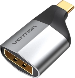 Adapter USB-C moški na DisplayPort ženski Vention TCCH0 4K 60Hz (črn)