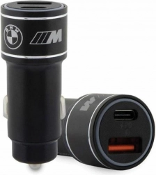 20W PD-QC 3.0 hitri avtomobilski polnilec črn