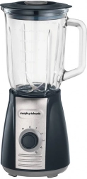Namizni mešalnik Morphy Richards s 1,5 l steklenim vrčem, črn