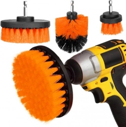 Komplet čistilnih ščetk za vrtalnik – 4 kosi