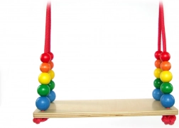 Hess klasična lesena otroška gugalnica